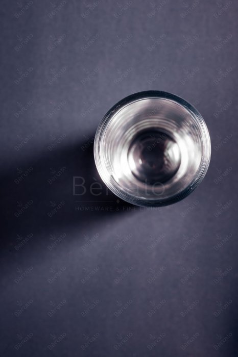 لیوان شات ساده و بلند شیشه‌ای کد LXY10641 با ارتفاع ۱۰ سانتی‌متر و بدنه شفاف.