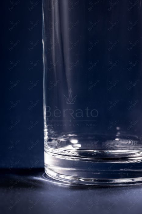 لیوان ساده بلند شیشه‌ای کد LXY1003 با ارتفاع ۱۴.۵ سانتی‌متر و قطر دهانه ۶ سانتی‌متر.