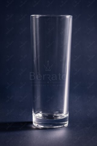 ست ۶ عددی لیوان بلند کریستالین مدل LXY1002 با طراحی استوانه‌ای صاف و شفافیت بالا.