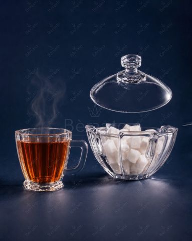 تصویر سرویس استیج (فنجان و قندان)صرفا جهت نمایش جزئیات