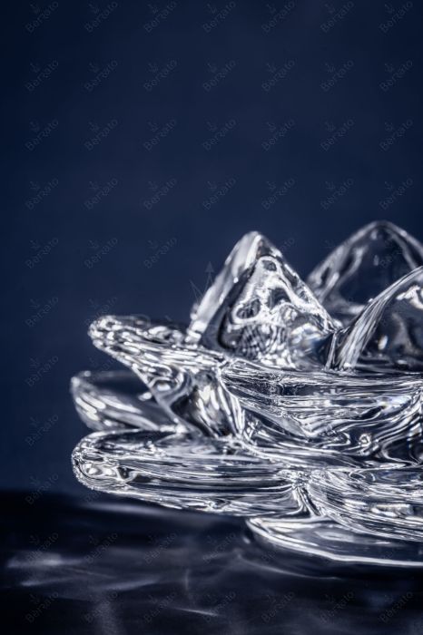 تصویر شمعدان لانگ شو مدل گل نیلوفر کد LXS001