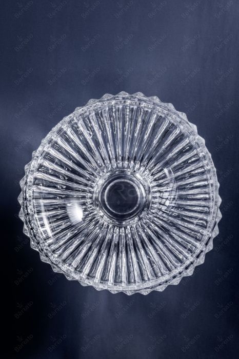 میوه‌خوری کریستالین پایه‌دار کراون CROWN