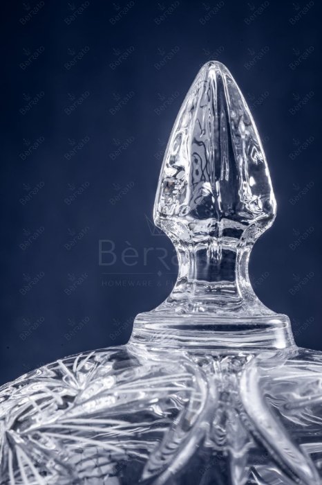 قندان کریستالین پریما سه گل خورشیدی
