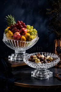 تصویر دسته بندی شیرینی خوری و کاسه پایه دار