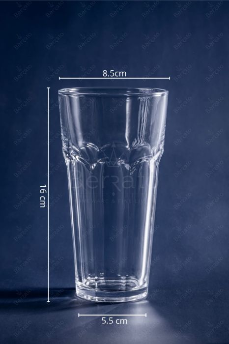لیوان بلند کازابلانکا مدل YJB-3012 بسته 6 عددی