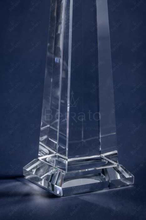 شمعدان کریستال ایفل جفتی ( در 3 سایز)