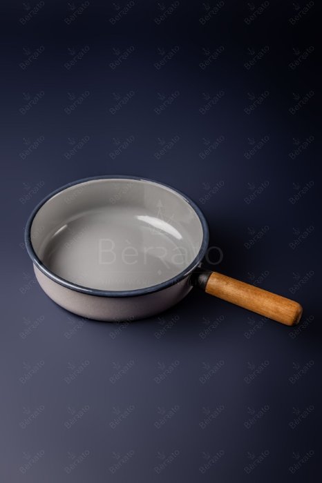 سرویس قابلمه لعابی رنگ طوسی (6تکه)