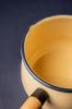 سرویس قابلمه لعابی رنگ کرم (6تکه)