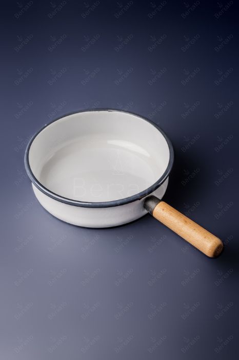 سرویس قابلمه لعابی رنگ سفید (6تکه)