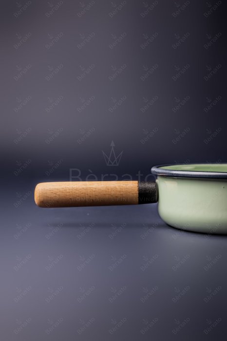 سرویس قابلمه لعابی رنگ سبز (6تکه)