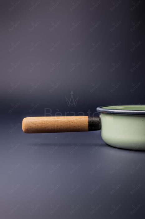 سرویس قابلمه لعابی رنگ سبز (6تکه)