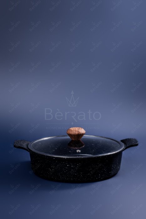 سرویس قابلمه 16 پارچه چدن آلیانس مشکی