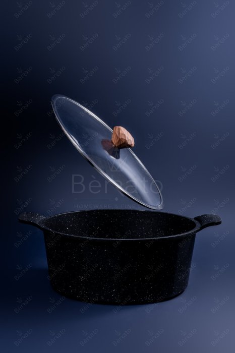 سرویس قابلمه 16 پارچه چدن آلیانس مشکی