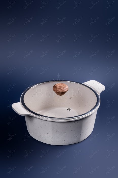سرویس قابلمه 16 پارچه چدن آلیانس رنگ کرم