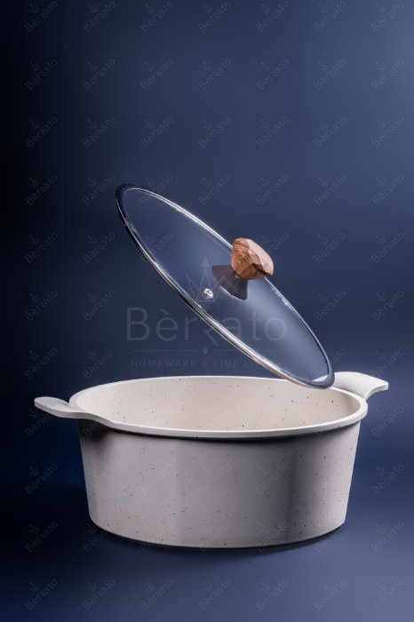 سرویس قابلمه 16 پارچه چدن آلیانس رنگ کرم
