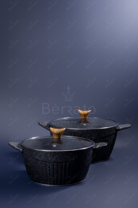 سرویس قابلمه چدن ۲۳ پارچه برند پرستیژ رنگ طوسی