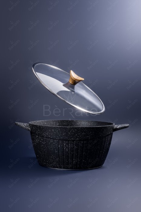 سرویس قابلمه چدن ۲۳ پارچه برند پرستیژ رنگ طوسی