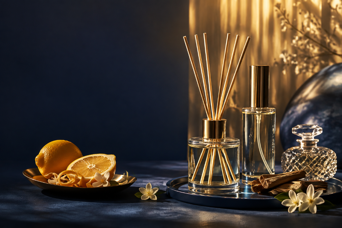 چه رایحه‌ای برای چه فضایی مناسب است؟ راهنمای انتخاب خوشبوکننده آمریا و ایفل