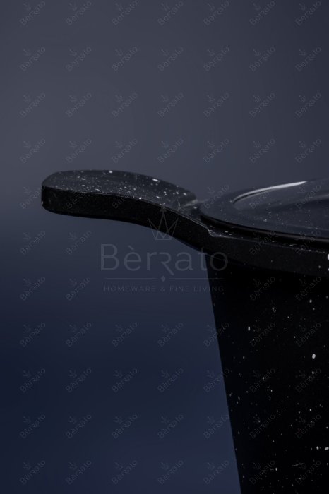 سرویس قابلمه 16 پارچه چدن آلیانس رنگ مشکی