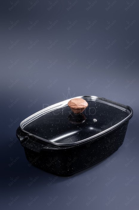سرویس قابلمه 16 پارچه چدن آلیانس رنگ مشکی