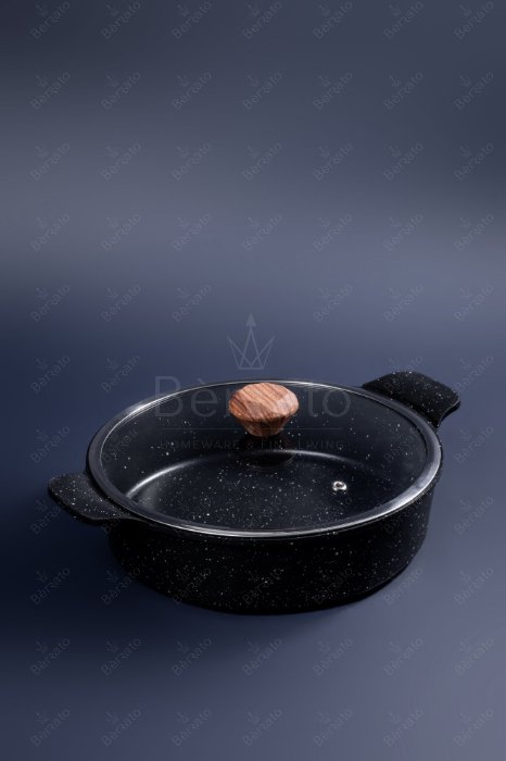 سرویس قابلمه 16 پارچه چدن آلیانس رنگ مشکی