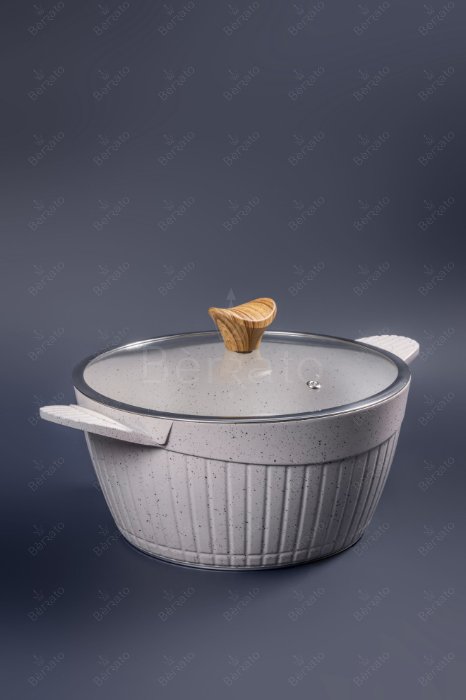 سرویس قابلمه چدن ۲۳ پارچه برند پرستیژ رنگ کرم
