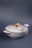 سرویس قابلمه چدن ۲۳ پارچه برند پرستیژ رنگ کرم