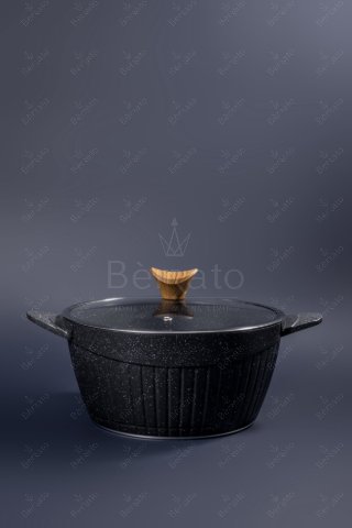 سرویس قابلمه چدن ۲۳ پارچه برند پرستیژ رنگ طوسی