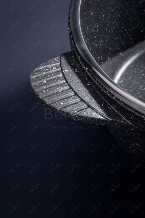 سرویس قابلمه چدن ۲۳ پارچه برند پرستیژ رنگ طوسی