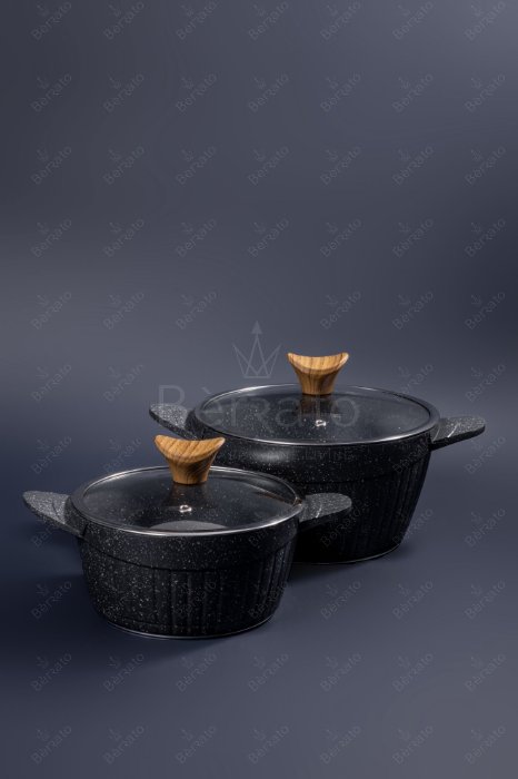 سرویس قابلمه چدن ۲۳ پارچه برند پرستیژ رنگ طوسی