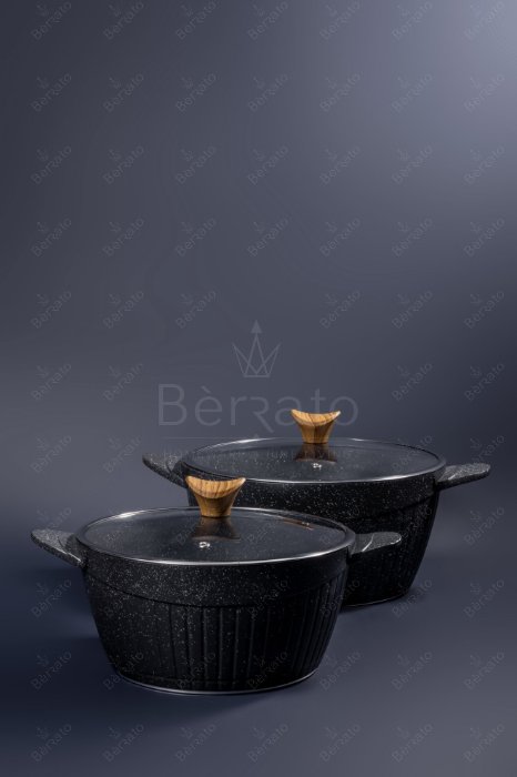 سرویس قابلمه چدن ۲۳ پارچه برند پرستیژ رنگ طوسی
