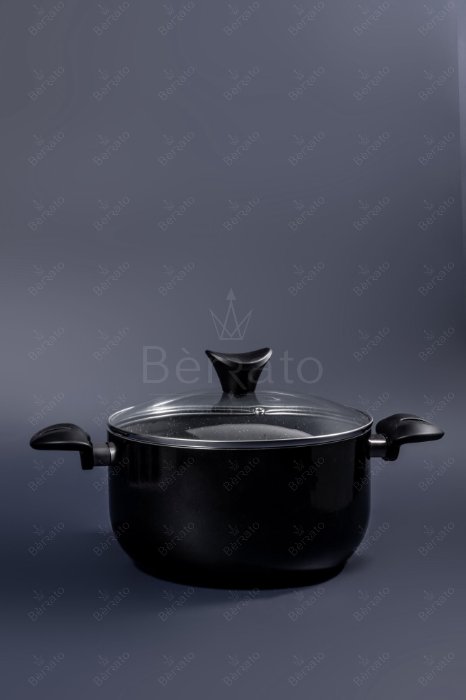 سرویس قابلمه گرانیتی 11 پارچه پیوگان مشکی