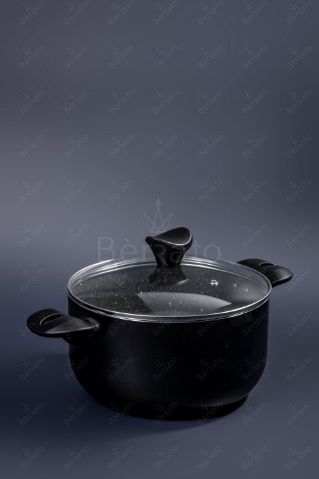سرویس قابلمه گرانیتی 11 پارچه پیوگان مشکی