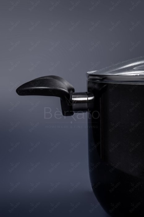 سرویس قابلمه گرانیتی 11 پارچه پیوگان مشکی