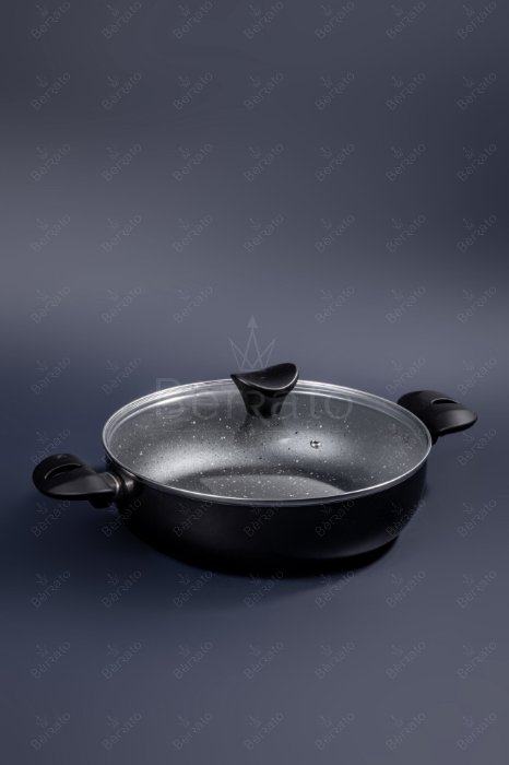 سرویس قابلمه گرانیتی 11 پارچه پیوگان مشکی